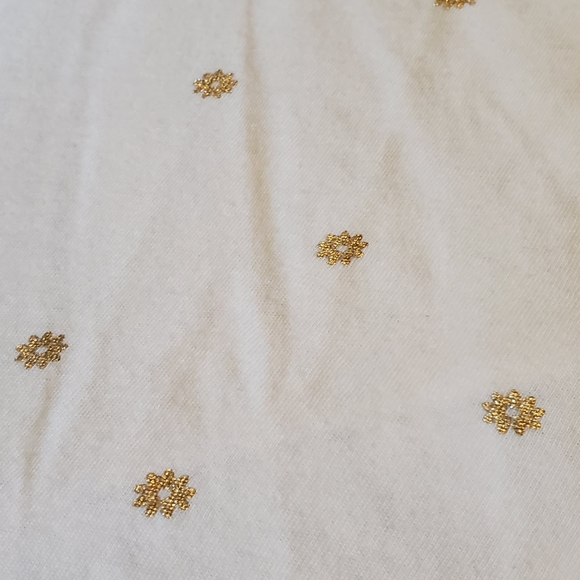 💜Toddker girl cream and gold floral tank 3T - Picture 2 of 3